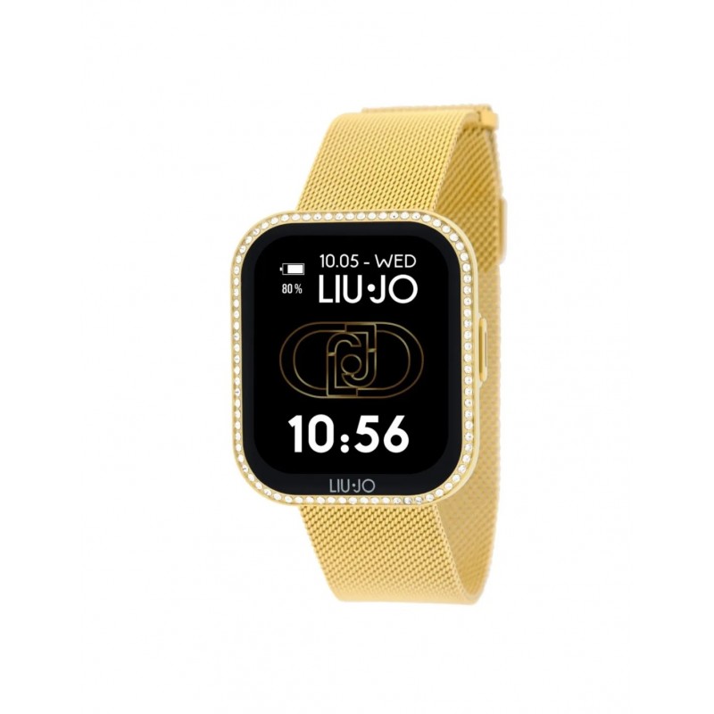 Smartwatch Donna Liu-Jo Voice Slim SWLJ203 Con Cassa E Cinturino Dorati