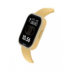 Smartwatch Donna Liu-Jo Voice Slim SWLJ203 Con Cassa E Cinturino Dorati