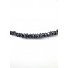 Bracciale Uomo Luca Barra BA1941 In Acciaio Con Sfere Sfaccettate Color Antracite