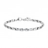 Bracciale Uomo Luca Barra BA1963 In Acciaio A Catena