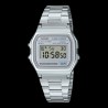 Orologio Unisex Casio Vintage A158WEA-7EF Digitale Con Quadrante Grigio