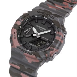 Orologio Uomo Casio G-SHOCK GA-2100CM-8AER Camouflage Analogico E Digitale