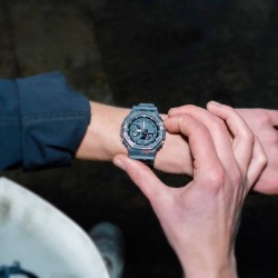 Orologio Uomo Casio G-SHOCK GA-2100CM-8AER Camouflage Analogico E Digitale