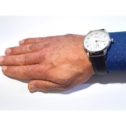 Orologio Uomo Capital AC607-03*RNC Meccanico Classico Con Cinturino Marrone