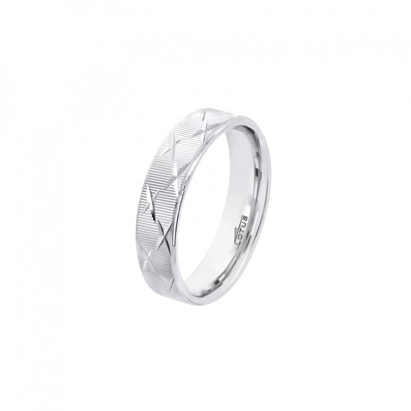 Anello Fedina Unisex Lotus Silver Love Ring LP3863-3/114 In Argento