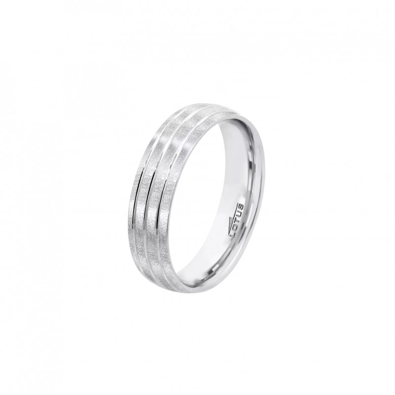 Anello Fedina Unisex Lotus Silver Love Ring LP3866-3/114 In Argento