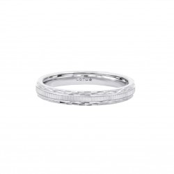 Anello Fedina Lotus Silver Love Ring LP3861-3/110 In Argento Lavorazione Rigata