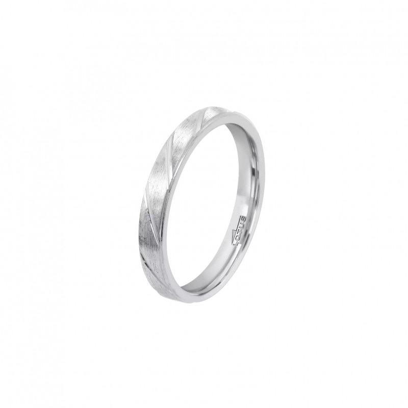 Anello Fedina Lotus Silver Love Ring LP3862-3/110 In Argento Lavorazione satinata