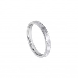 Anello Fedina Lotus Silver Love Ring LP3862-3/110 In Argento Lavorazione satinata