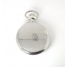 Orologio Uomo Tasca Margi 15423 Con Quadrante Bianco E Coperchio Lavorato
