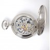 Orologio Uomo Tasca Margi 15465 Meccanico con Meccanismo A Vista