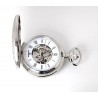 Orologio Uomo Tasca Margi 15464 Meccanico Con Meccanismo A Vista