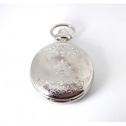 Orologio Uomo Tasca Margi 15464 Meccanico Con Meccanismo A Vista