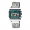 Orologio Unisex Casio Vintage A158WEM-3EF Con Cinturino Maglia Milanese