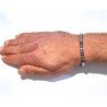 Bracciale Uomo Ananda Steel And Co AXBR28 N In Acciaio E Ceramica Antracite