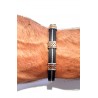 Bracciale Uomo Semirigido Ananda Steel And Co AXBR10 In Caucciù E Acciaio