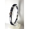Bracciale Uomo Ananda Steel And Co AXBR02 CRV In Caucciù E Acciaio Con Rosa Dei Venti