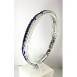 Bracciale Uomo Ananda Steel And Co AXBR28 BZ In Acciaio E Acciaio IP Blu