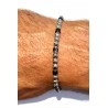 Bracciale Uomo Ananda Steel And Co AXBR12 BN In Acciaio Con Bussolotti Neri
