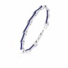 Bracciale Uomo Arkano BAC118BL In Acciaio Con Particolari Blu