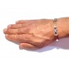 Bracciale Uomo Arkano BAC113BR In Acciaio Bicolore Argento/Rosé