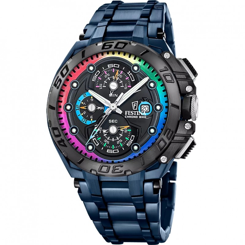 Orologio Uomo Festina Chrono Bike Speciale Edition F20759/1 Con Quadrante Multicolore