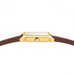 Orologio Uomo Festina On The Square F20780/3 Con Cassa Rettangolare Dorata