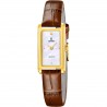 Orologio Donna Festina Mademoiselle F20770/2 Con Cassa Rettangolare Dorato