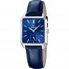 Orologio Uomo Festina On The Square F20779/6 Con Cassa Rettangolare E Cinturino Blu