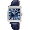 Orologio Uomo Festina On The Square F20681/9 Con Cassa Rettangolare E Cinturino Blu
