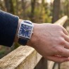 Orologio Uomo Festina On The Square F20681/9 Con Cassa Rettangolare E Cinturino Blu
