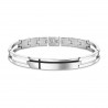 Bracciale Uomo Lotus Style Men In Black LS1969-2/1 In Acciaio Con Particolari Neri