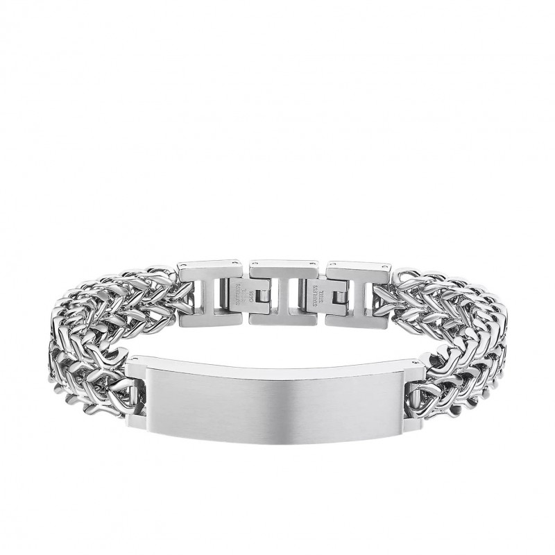 Bracciale Uomo Lotus Style LS2281/2/1 In Acciaio Con Piastra Centrale