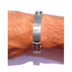 Bracciale Uomo Lotus Style LS2281/2/1 In Acciaio Con Piastra Centrale