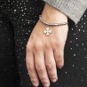 Bracciale Donna Lotus Style LS2463/2/1 In Acciaio Con Quadrifoglio
