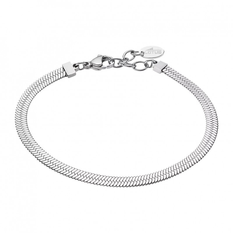 Bracciale Donna Lotus Style LS2317/2/1 In Acciaio Maglia Snake