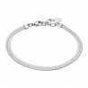 Bracciale Donna Lotus Style LS2317/2/1 In Acciaio Maglia Snake