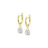 Orecchini Donna Lotus Silver LP3809-4/2 1 Pendenti In Argento Dorato Con Zircone A Goccia