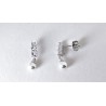 Orecchini Donna Lotus Silver LP3962-4/1 In Argento Pendenti Con Perla E Zirconi