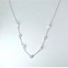 Collana Donna Lotus Silver LP3411-1/1 In Argento Con Perle E Zirconi