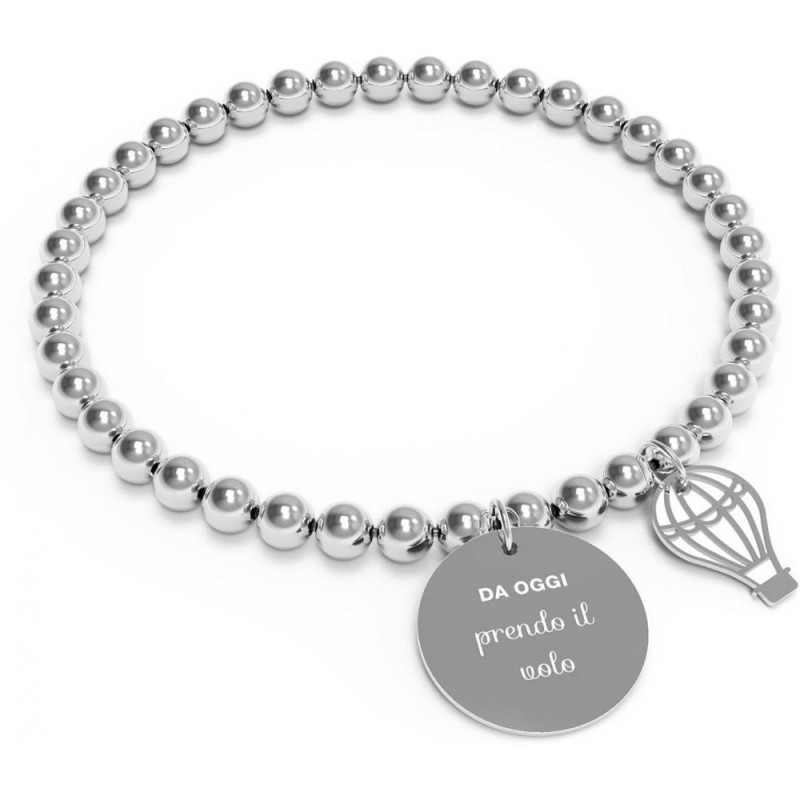 Bracciale donna I 10 Buoni Propositi B-5214 (da oggi prendo il volo)