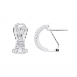 Orecchini Donna Lotus Silver LP3870-4/1 In Argento Con Chiusura a Clips