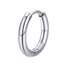 Mono Orecchino Unisex Luca Barra OK1678 In Acciaio Cerchio 12 mm