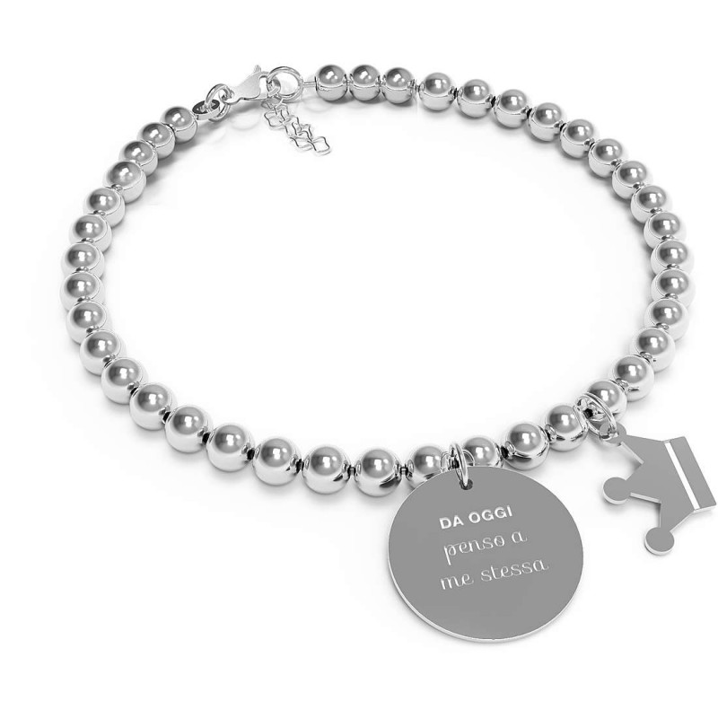 Bracciale donna I 10 buoni Propositi B-5221 (da oggi penso a me stessa)