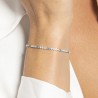 Bracciale Tennis Donna Luca Barra BK2878 In Acciaio Con Zirconi Multicolore 2 mm