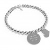 Bracciale donna I 10 Buoni Propositi B-5227 (da oggi più tempo per noi)