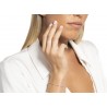 Bracciale Tennis Donna Luca Barra BK2883 In Acciaio Dorato Con Zirconi Rosa 2 mm