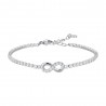 Bracciale Tennis Donna Luca Barra BK2864 Con Infinito E Zirconi 2 mm