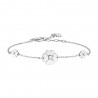 Bracciale Donna Luca Barra BK2651 Con Quadrifogli E Zircone
