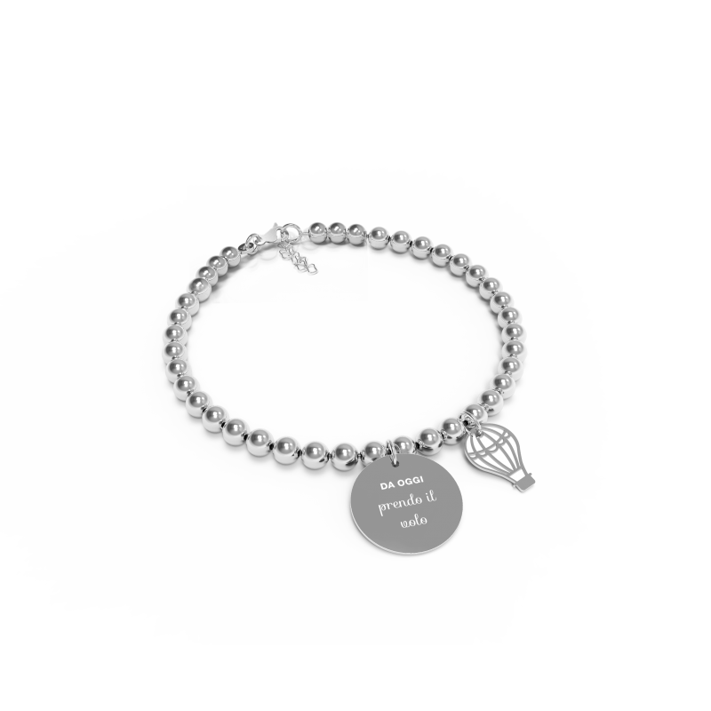 Bracciale donna I 10 Buoni Propositi B-5232 (da oggi prendo il volo)